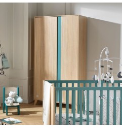 ARMOIRE 2 PORTES ARGILE DOUCE NOVA