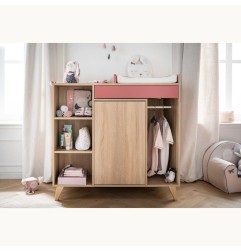COMMODE A LANGER EVOLUTIVE EN BUREAU ROS NOVA ROSE CANYON NOVA