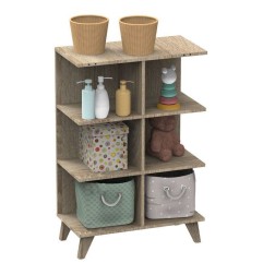 COMMODE A LANGER EVOLUTIVE EN BUREAU BLC NOVA BLANC LIN NOVA