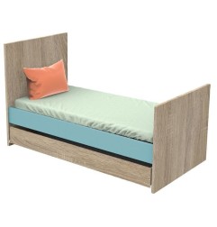 LITTLE BIG BED 140 X 70 ARGILE NOVA ARGILE DOUCE NOVA