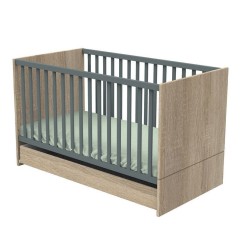 LITTLE BIG BED 140 X 70 GRIS NOVA GRIS VOLCAN NOVA