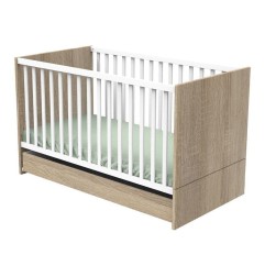 LITTLE BIG BED 140 X 70 BLANC NOVA BLANC LIN NOVA