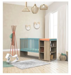 LIT COMBINE EVOLUTIF 120X60 ARGILE NOVA ARGILE DOUCE NOVA