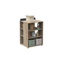 LIT COMBINE EVOLUTIF 120X60 GRIS NOVA GRIS VOLCAN NOVA