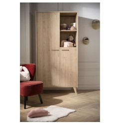ARMOIRE 2 PORTES 1 NICHE ARTY