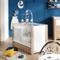 LIT BEBE 120X60 BLANC BOIS ANTONIN