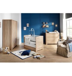 ARMOIRE 2 PORTES BOIS ANTONIN