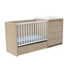 LIT COMBINE EVOLUTIF 120X60 VERSION BOIS VERSION BOIS ANTONIN