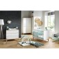 COMMODE 3 TIROIRS BLANCS