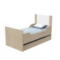 LITTLE BIG BED 140 X 70 BLANC BOIS ANTONIN