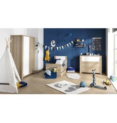 LITTLE BIG BED 140 X 70 BLANC BOIS ANTONIN