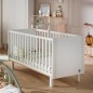 LITTLE BIG BED 140X70 ELEONORE BLANC