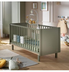 LITTLE BIG BED 140X70 ELEONORE KAKI
