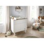 COMMODE 1 TIROIR 2 PORTE ELEONORE BLANC