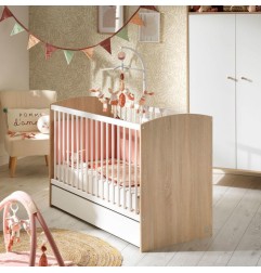 LIT BEBE 120 X 60 ACCESS BOIS BLANC