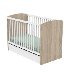 LIT BEBE 120 X 60 ACCESS BOIS BLANC