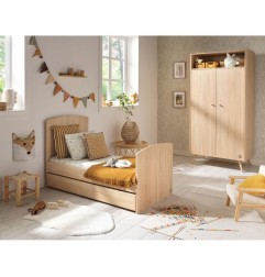 LITTLE BIG BED 140X70 ACCESS BOIS