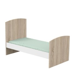 LITTLE BIG BED 140X70 ACCESS BOIS BLANC
