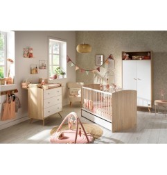 LITTLE BIG BED 140X70 ACCESS BOIS BLANC