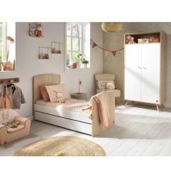 LITTLE BIG BED 140X70 ACCESS BOIS BLANC