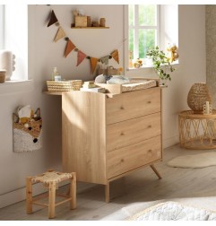 COMMODE 3 TIROIRS BOIS ACCESS BOIS