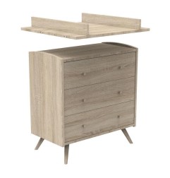 COMMODE 3 TIROIRS BOIS ACCESS BOIS