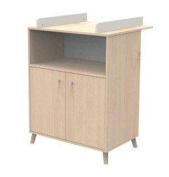 COMMODE A LANGER 2 PORTES, 1 NICHE (DAL INCLUS)