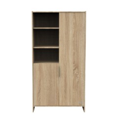 ARMOIRE 2 PORTES,3 NICHES