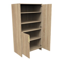 ARMOIRE 2 PORTES,3 NICHES