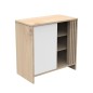 COMMODE 1 PORTE BLANC