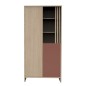 ARMOIRE 2 PORTES TERRACOTTA