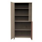 ARMOIRE 2 PORTES TERRACOTTA