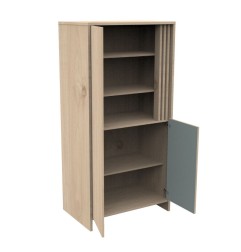 ARMOIRE 2 PORTES SAUGE