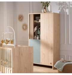 ARMOIRE 2 PORTES SAUGE