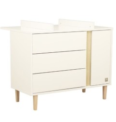 COMMODE 3 TIROIRS +1 PORTE