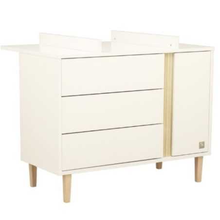 COMMODE 3 TIROIRS +1 PORTE