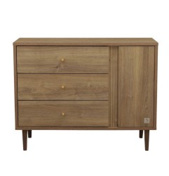 COMMODE 3 TIROIRS +1 PORTE