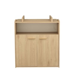 COMMODE 2 PORTES 1 NICHE