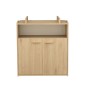 COMMODE 2 PORTES 1 NICHE