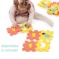 COFFRET D'ACTIVITES TAPIS, QUILLES, FORMES