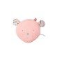 COUSSIN TETE SOURIS ROSE