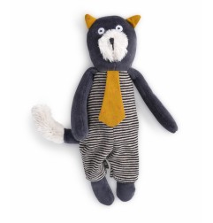 PETIT CHAT GRIS ALPHONSE LES MOUSTACHES