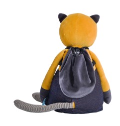 CHAT GEANT MOUTARDE LULU LES MOUSTACHES