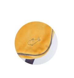 SAC A DOS CHAT MOUTARDE LULU LES MOUSTACHES