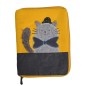 PROTEGE CARNET DE SANTE CHAT GRIS LES MOUSTACHES