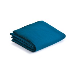 PLAID BLEU LES MOUSTACHES