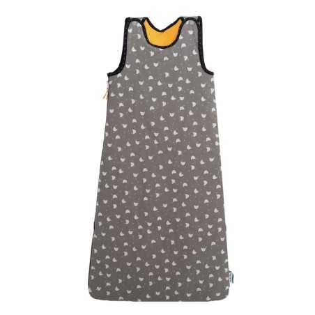 GIGOTEUSE 90 CM CHATS GRIS LES MOUSTACHES