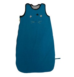 GIGOTEUSE BLEUE 70 CM LES MOUSTACHES