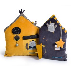 COUSSIN D'ACTIVITES MAISON MOUTARDE LES MOUSTACHES