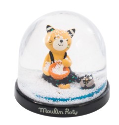 BOULE A NEIGE LES MOUSTACHES